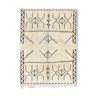 Modern Moroccan carpet white