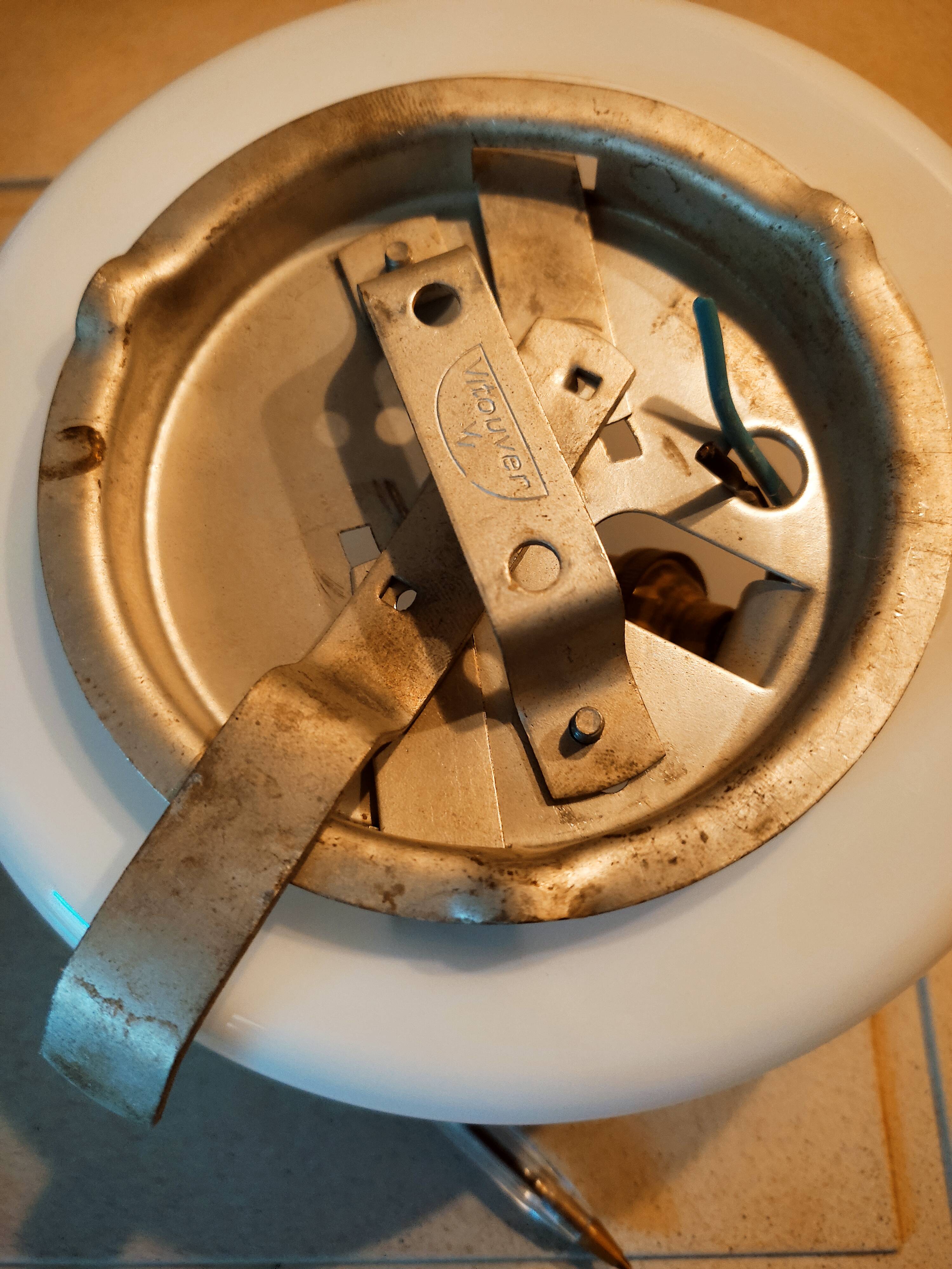 Opaline ceiling lamp 15 cm