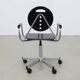 Rare office chair "Charlie" by Carlo Bimbi for Segis, 1980s Memphis style