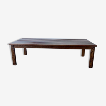 Coffee table in solid wenge