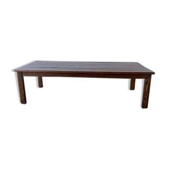 Coffee table in solid wenge