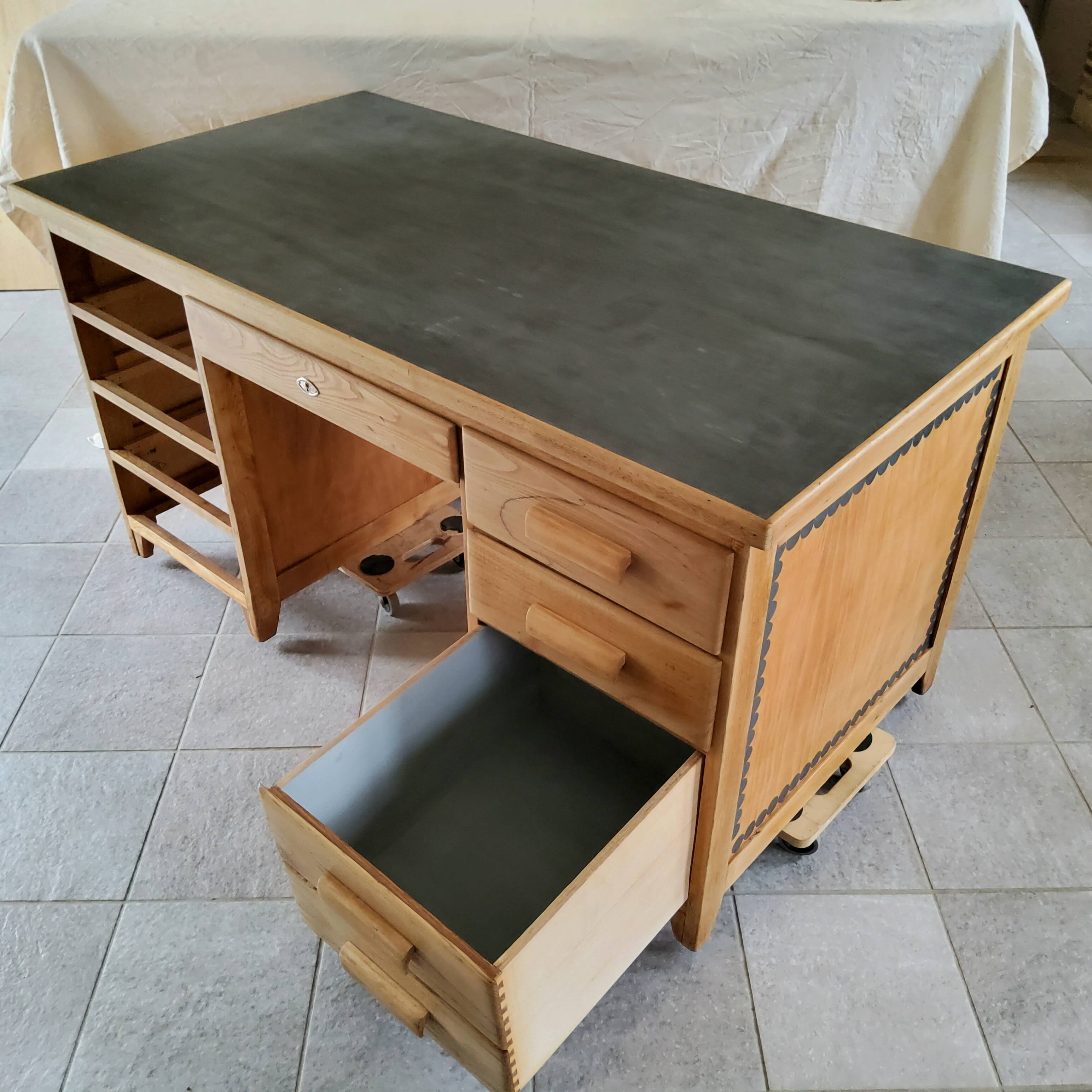 Patinated 1930s desk