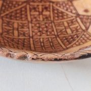 Ancien plat ideqqi kabyle terre cuite