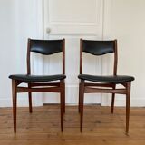 Pair of vintage Scandinavian chairs 1960