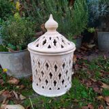 Poterie marocaine , lanterne , terre cuite