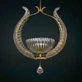 Murano chandelier by Ercole Barovier Barovier & Toso, Italy, 1930s