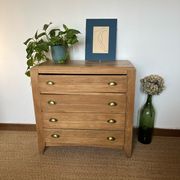 Vintage craft furniture style chest of drawers