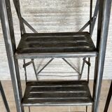 Manufrance 1930 industrial metal stepladder