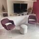Conference Armchair (2) and Chair (1) set by Saarinen for Knoll