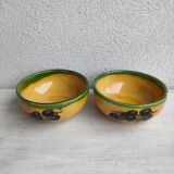 Lot of Provençal ceramic tableware