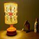 Lampe design Space age vintage années 70 original verre orange