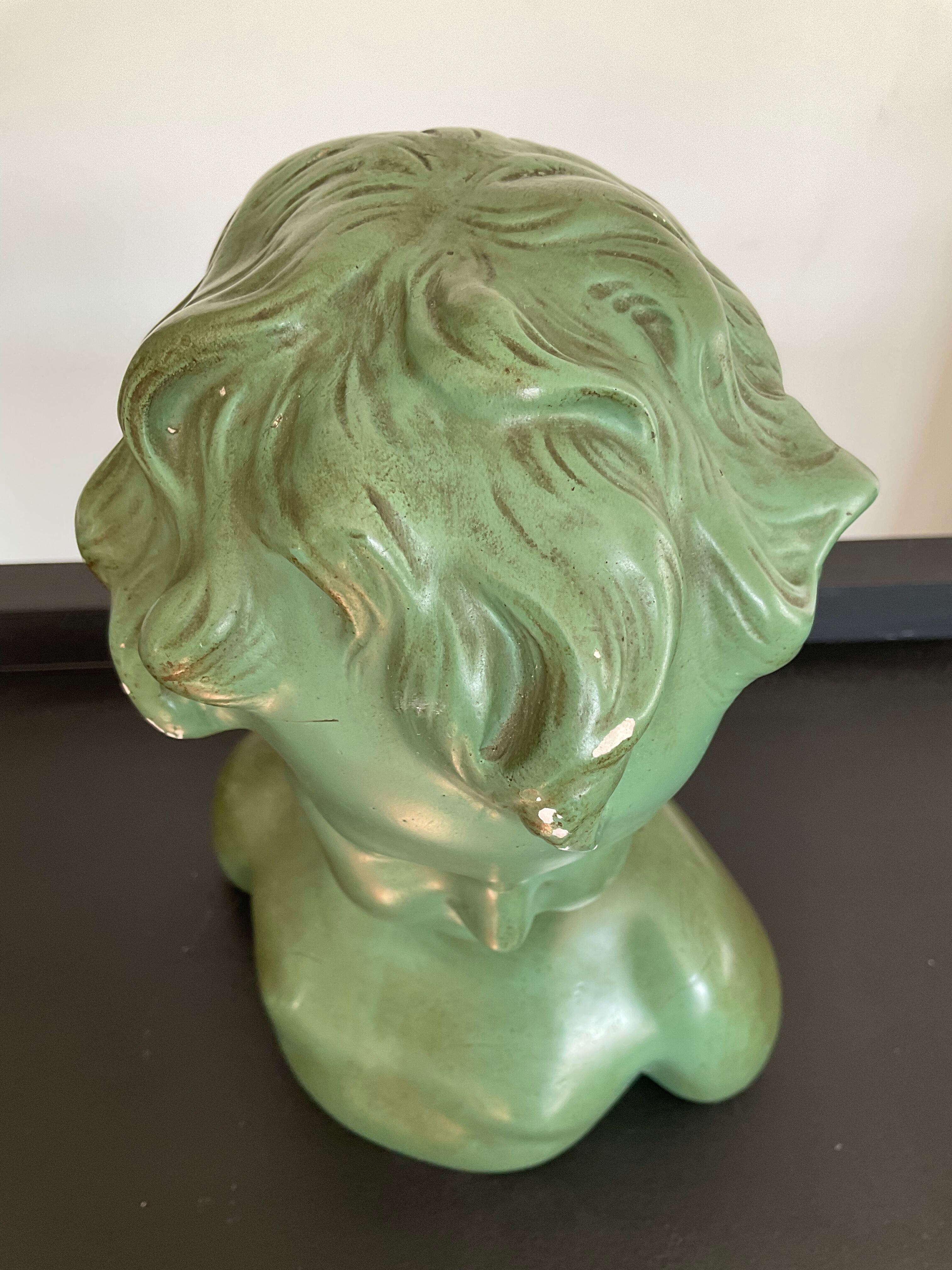 Child bust in Arnova plaster from the 50s