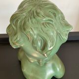 Child bust in Arnova plaster from the 50s