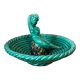 Ceramic cup with mermaid decoration