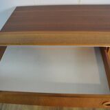 Scandinavian teak and metal sideboard