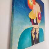 Abstract monster painting