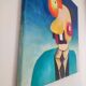 Abstract monster painting