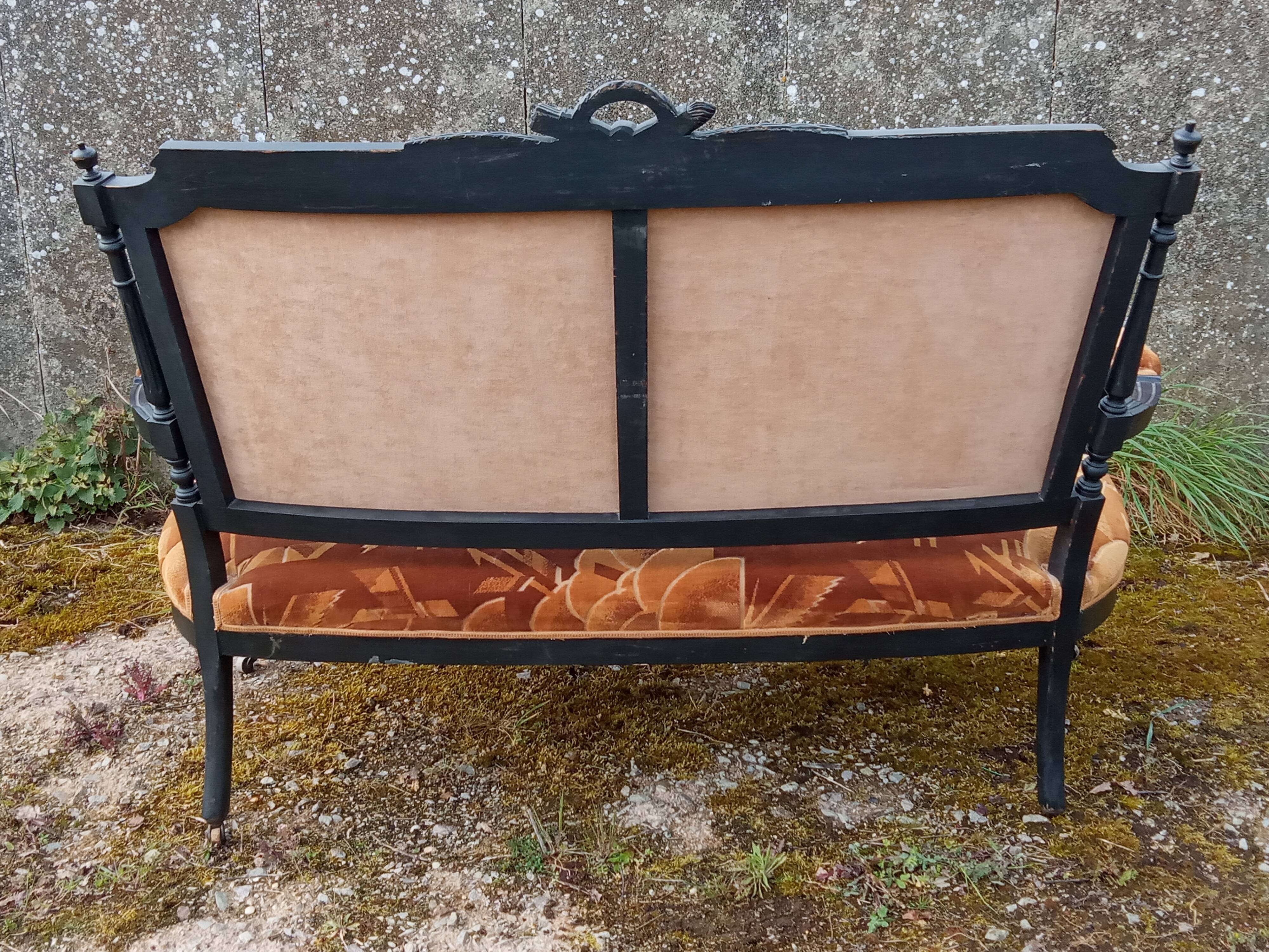 Louis XVI style bench of Art-deco period