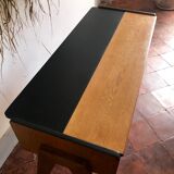 Vintage trapeze feet desk