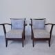 Pair of ULUV armchairs, Czech vintage 1950s