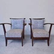 Paire de fauteuils ULUV tchèques, 1950