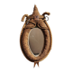 Rope mirror by Audoux-Minnet 1950
