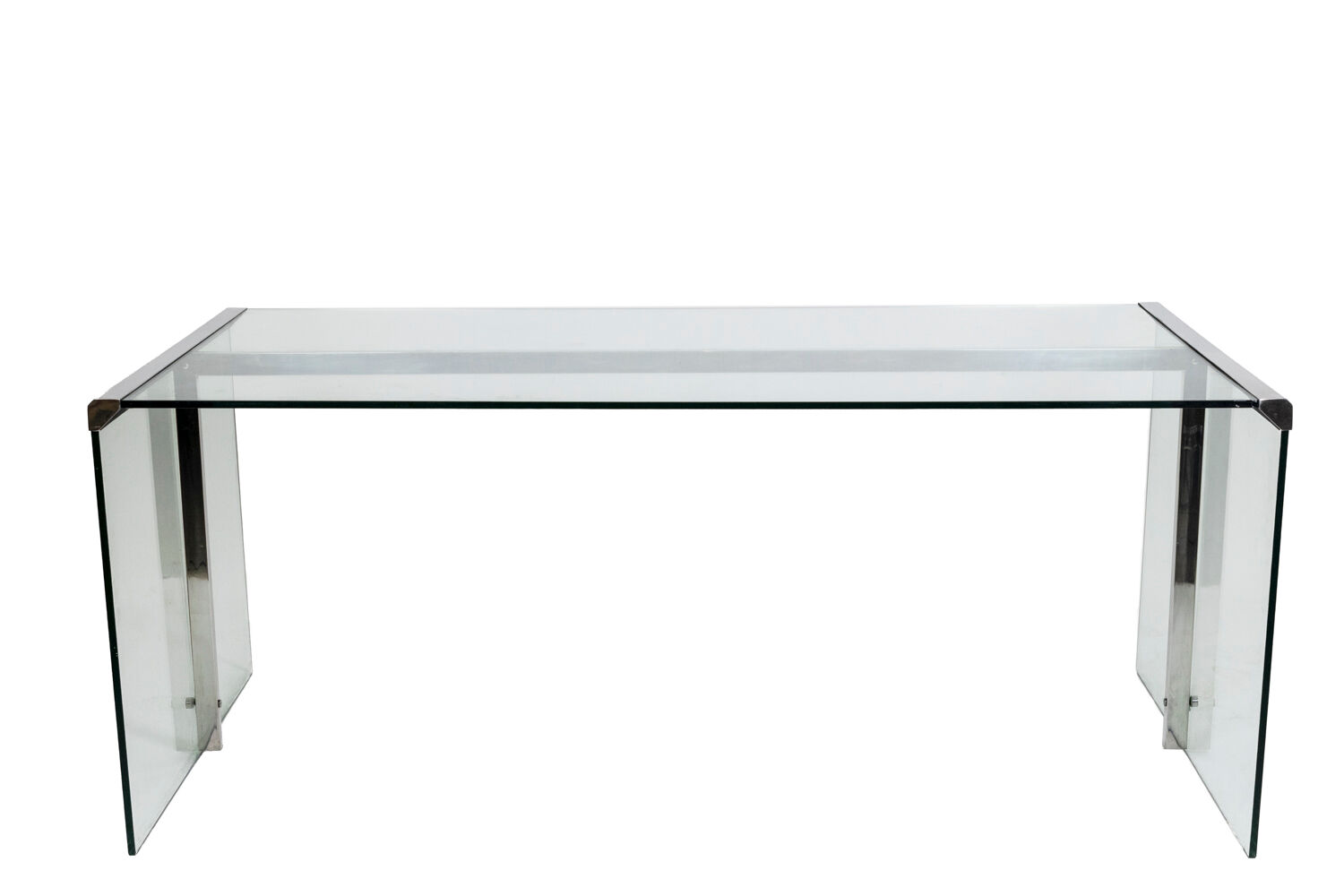 Gallotti&Radice, Glass desk, 1970s