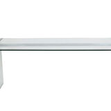 Bureau en verre, Gallotti & Radice, années 1970