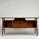 Gunni Omann Mod. 75 teak desk 60s Danish vintage