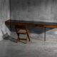 Modernist wall-mounted console, France, 1960s