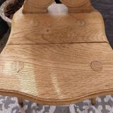 Miniature Alsatian oak chair