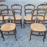 6 chairs louis xv mulch