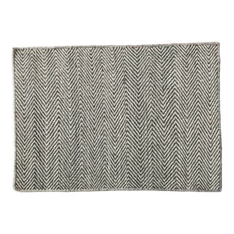 2 x 3 Ft - Hand Weave Wool Rug, Shaggy, Small, Area, Mat, Traditional Indian, Winter Rug\Carpet.