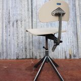 Swedish Industrial Architect Office Desk Chair by  Odelberg & Olsen, 1940s