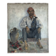 Portrait of the Street Vendor, Ibiza 1932 by Louise Chémot