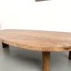 "Free Form" XXL coffee table in solid oak – 1950s