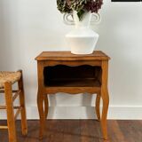 Side table, wooden bedside table