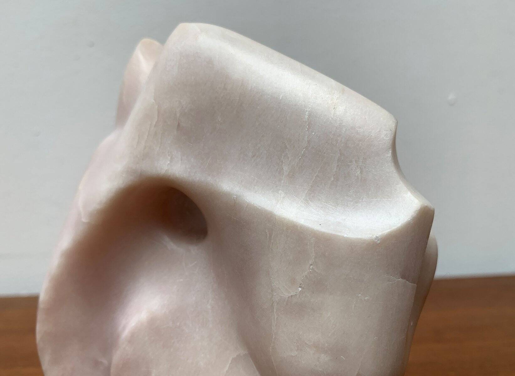 Vintage postmodern stone sculpture