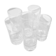 Coffret de 6 verres à liqueur en cristal Daum