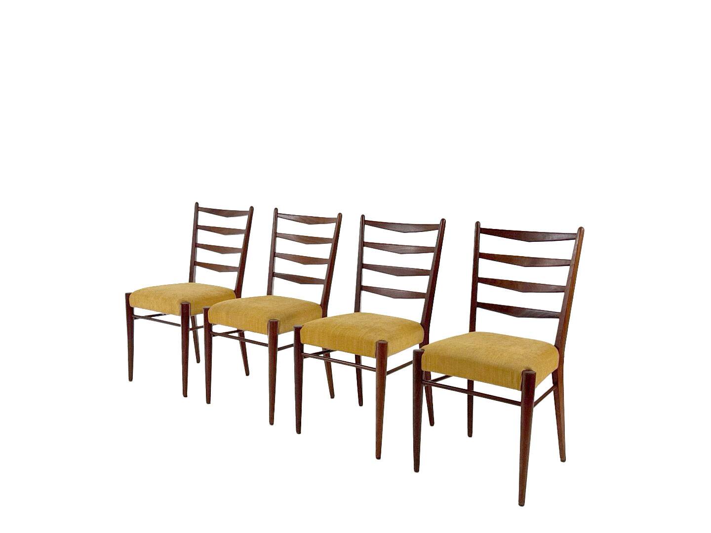 4 vintage ST09 dining chairs by Cees Braakman for Pastoe, 1960s