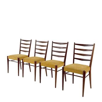 4 chaises à repas vintage ST09 par Cees Braakman pour Pastoe, 1960