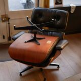 Herman Miller 1980 Lounge chair and ottoman by Charles & Ray Eames