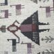 Swedish flat weave rug 1950