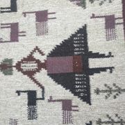 Swedish flat weave rug 1950