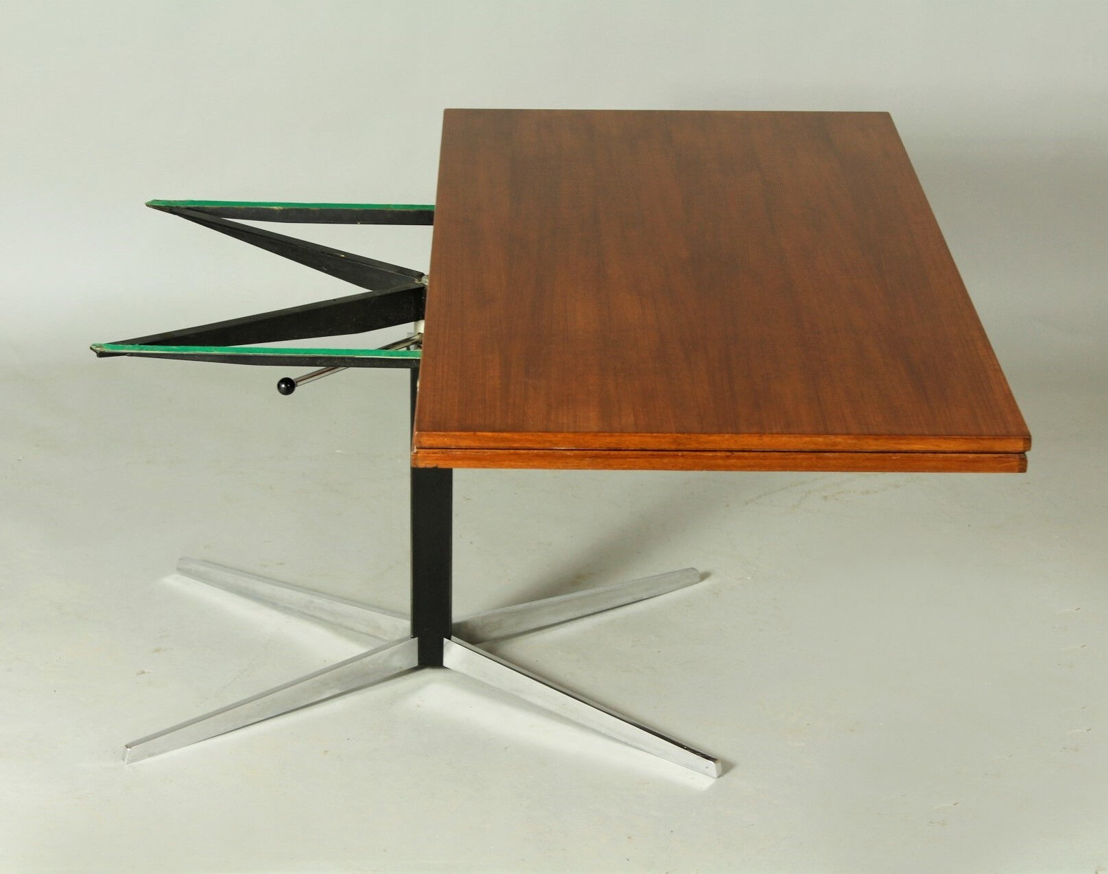 Adjustable Teak Table by J.M. Thomas for Wilhelm Renz, 1960s