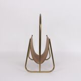 Magazine rack by Carl Auböck Austria 1951