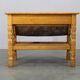 Danish mid-century oak sewing cabinet by Henning Kjaernulf
