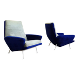 Paire de fauteuils de Guy Besnard, 1960