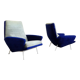 Paire de fauteuils de Guy Besnard, 1960