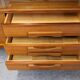 Buffet or high modernist sideboard in teak, France circa 1960.